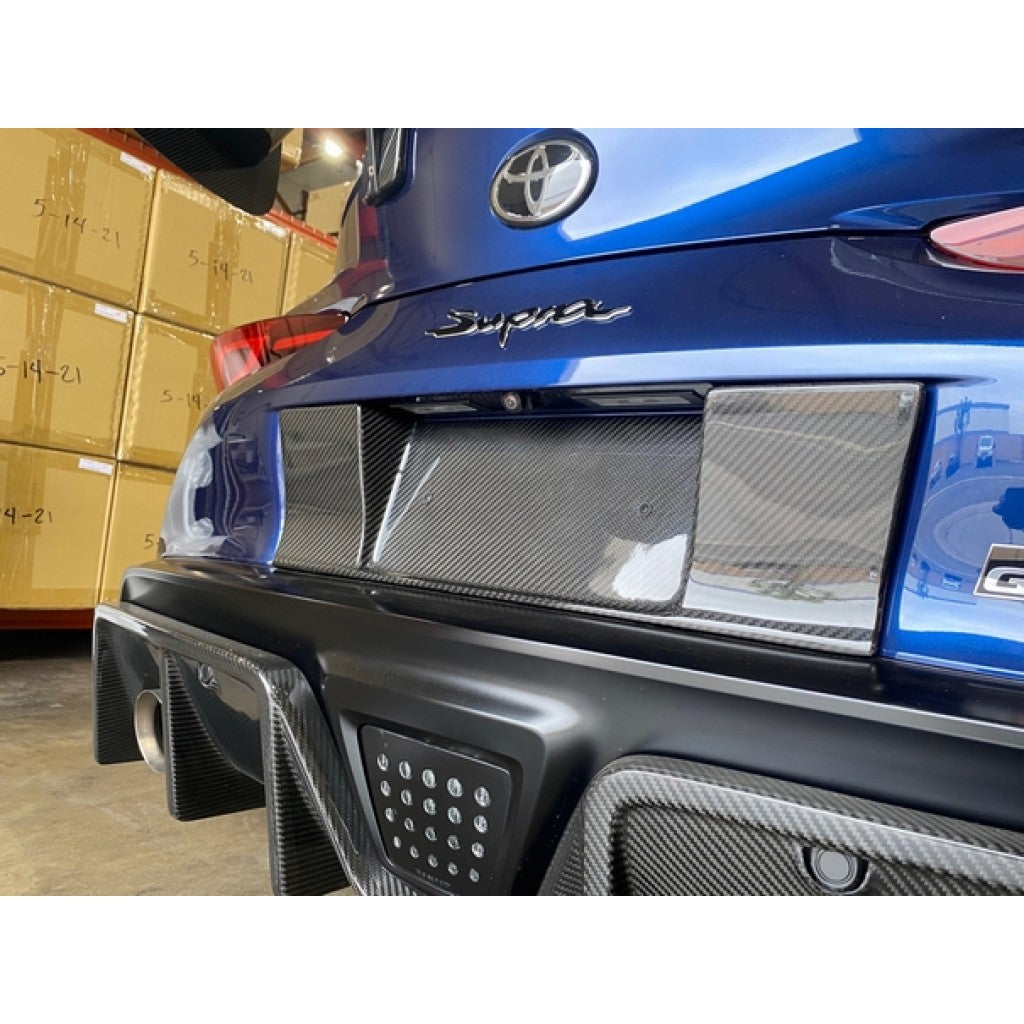 APR Toyota Supra A90 License Plate Backing 2020-2023