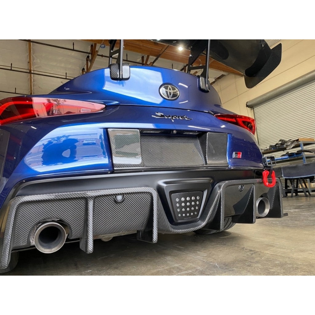 APR Toyota Supra A90 License Plate Backing 2020-2023