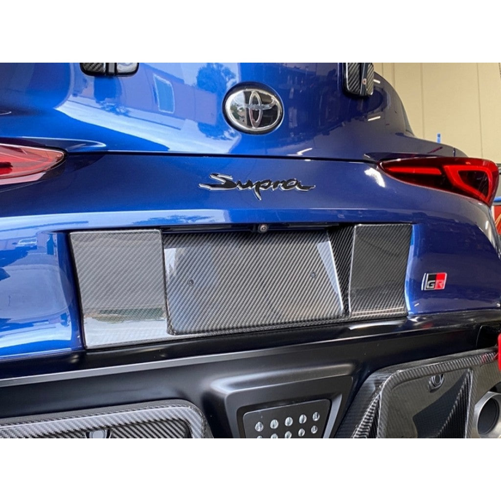 APR Toyota Supra A90 License Plate Backing 2020-2023