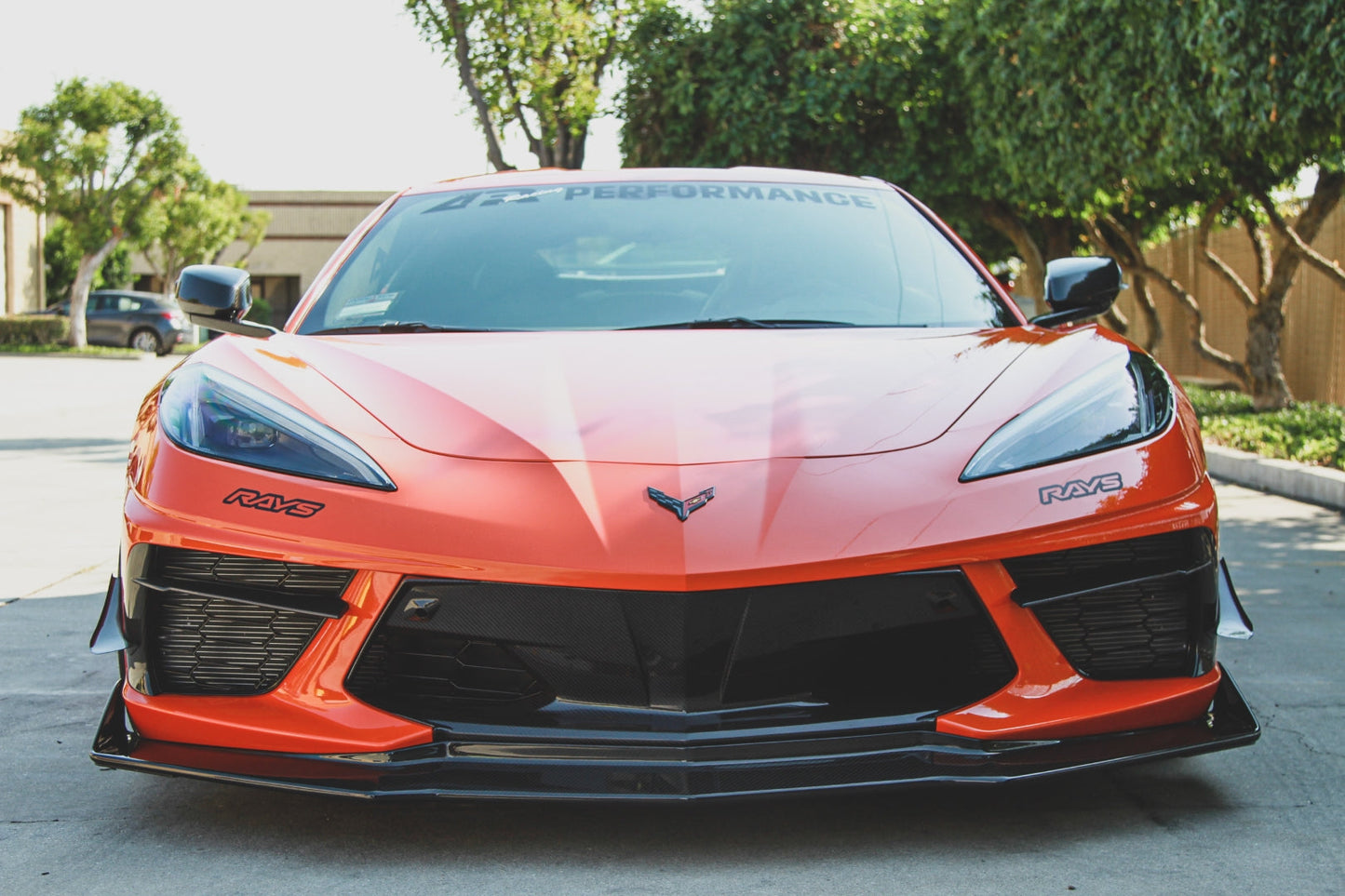 APR Chevrolet Corvette C8 Front Bumper Center Bezels 2020-Onwards