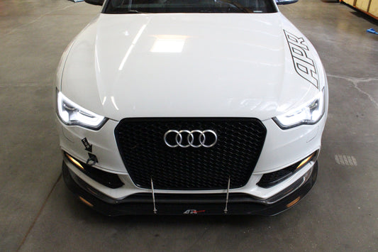 APR Audi S5 Stock Bumper Front Wind Splitter 2009-2012