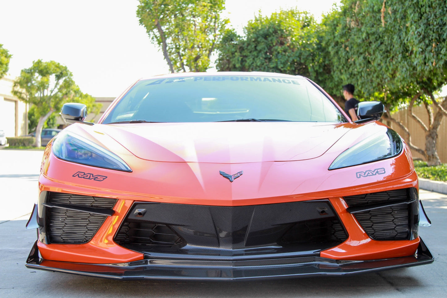 APR Chevrolet Corvette C8 Front Bumper Center Bezels 2020-Onwards