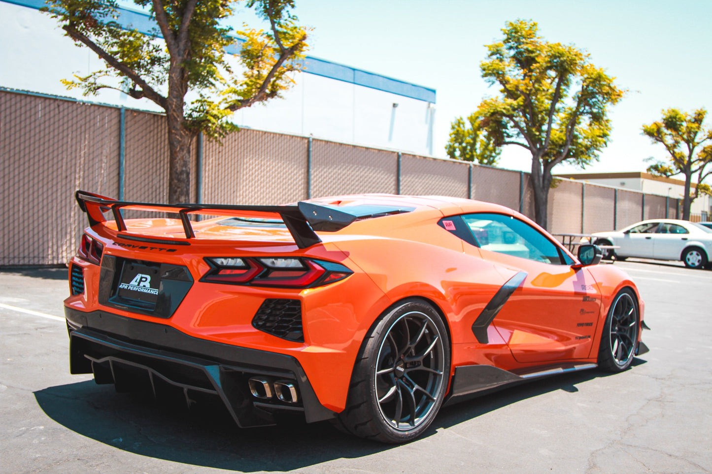 APR Chevrolet Corvette C8 License Plate Backing 2020-Onwards