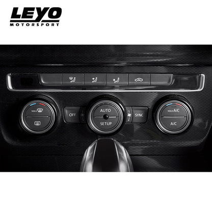 Leyo Motorsport Billet Aluminum Knobs (3 pcs) (Black)