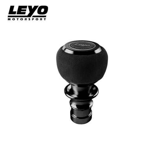 Leyo Black Alcantara DSG Shift Knob (Black Anodized)