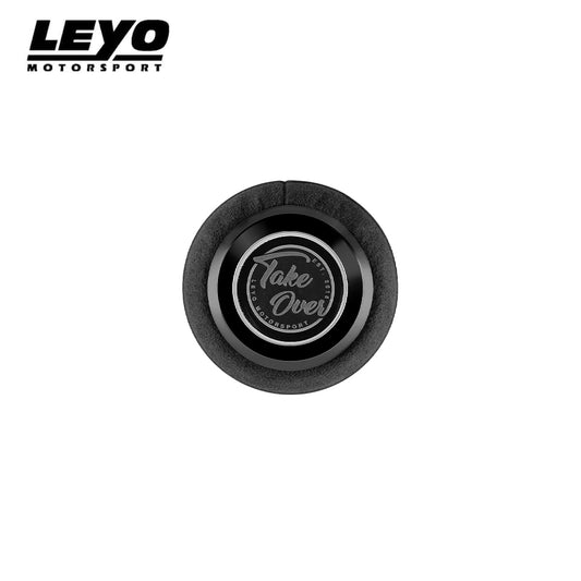 Leyo Black Alcantara DSG Shift Knob (Black Anodized)