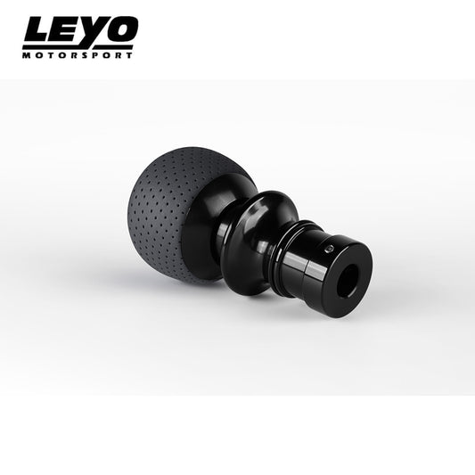 Leyo Navy Blue Nappa DSG Shift Knob (Black Anodized)