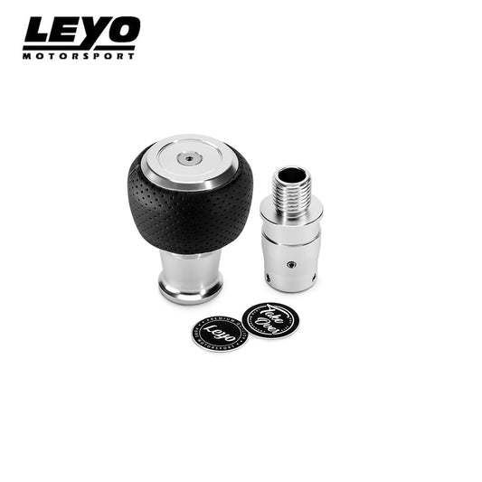 Leyo Nappa Manual Shift Knob (Silver)