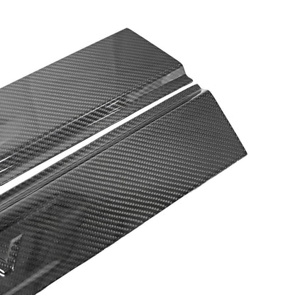 Fabspeed Carbon Fiber Embossed Door Sills - Lamborghini Aventador (FS-CF-LAM-AVDS)