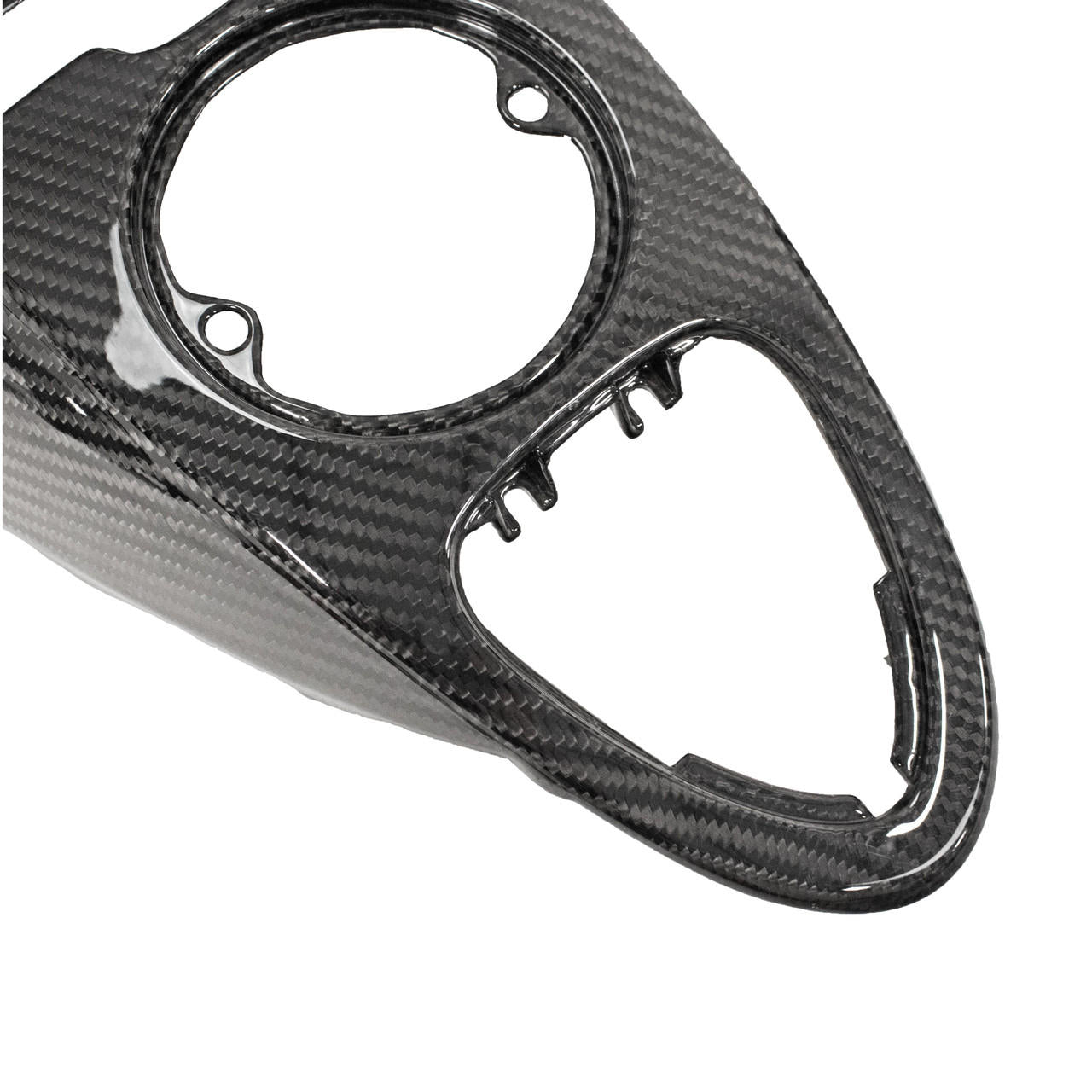 Fabspeed Carbon Fiber Shifter Console Trim - Lamborghini Gallardo Spider (FS-CF-LAM-GASCTS)