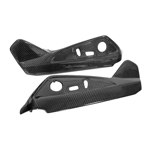 Fabspeed Carbon Fiber Right and Left Outer Seat Panel Trim - Lamborghini Aventador (FS-CF-LAM-AVRSB)