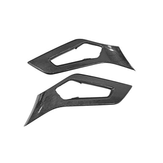 Fabspeed Carbon Fiber Inner Door Handle Pull Trim Set - Lamborghini Aventador (FS-CF-LAM-AVDPT)