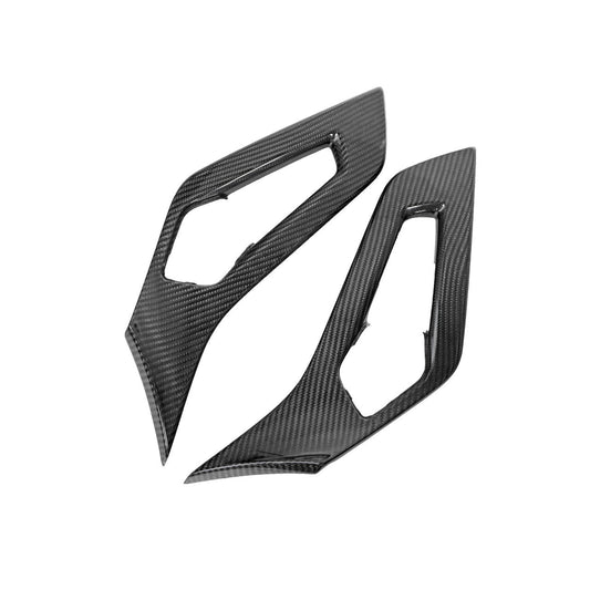 Fabspeed Carbon Fiber Inner Door Handle Pull Trim Set - Lamborghini Aventador (FS-CF-LAM-AVDPT)