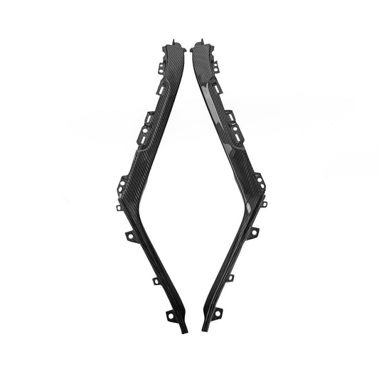 Fabspeed Carbon Fiber Center Console Side Trim - Lamborghini Huracan (FS-CF-LAM-HUDST)
