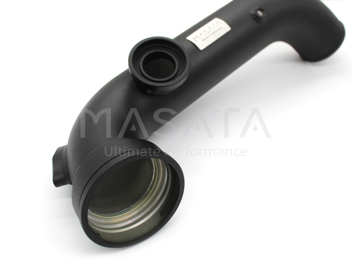 Masata BMW N54 E82 E90 E92 Aluminium Chargepipe with HKS BOV Blow Off Valve (1M, 135i & 335i)