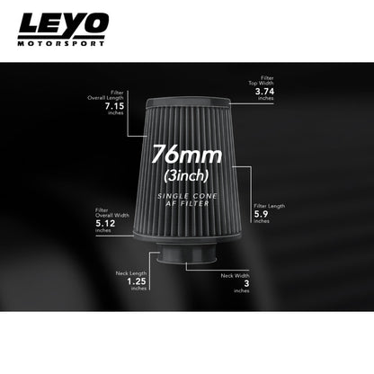 Leyo Motorsport EA211 (MQB) MK7 1.4 Replacement Air Filter