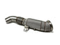 Masata BMW B58 F20 F32 G01 G30 Catted Downpipe With Heat Shield (Inc. M140i, 340i, 540i, & 740i) 200 Cells (Non-OPF Models)