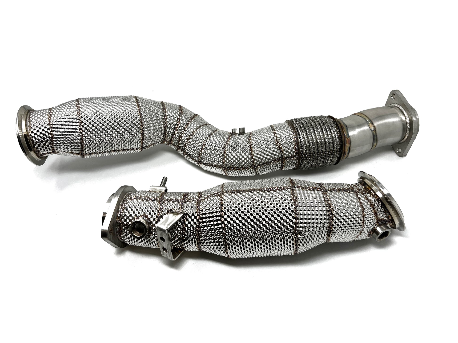 Masata BMW S58 G80 G82 G83 G87 Catted Downpipe (M2, M3, M3 Competition, M4 & M4 Competition) 200 Cells