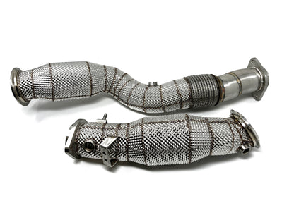 Masata BMW S58 G80 G82 G83 G87 Catted Downpipe (M2, M3, M3 Competition, M4 & M4 Competition) 200 Cells