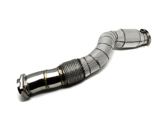 Masata BMW S58 G80 G82 G83 G87 Catted Downpipe (M2, M3, M3 Competition, M4 & M4 Competition) 200 Cells