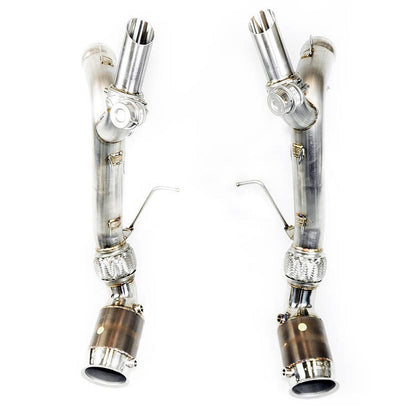 Fabspeed McLaren 570S / 540C "600LT Style" Valvetronic Sport Catalytic Converter Exhaust System (FS.MCL.570S.SC918V)