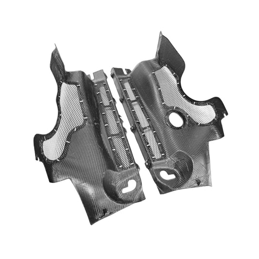 Fabspeed Carbon Fiber Engine Bay Shields - McLaren 650S/MP4-12C (FS-CF-MCL-650EBS-)