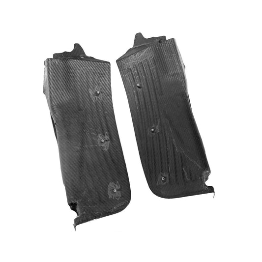 Fabspeed Carbon Fiber Door Fender Shields - 650S McLaren (FS-CF-MCL-FFS-650S)