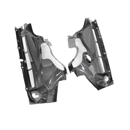 Fabspeed Carbon Fiber Engine Bay Shields - McLaren 650S/MP4-12C (FS-CF-MCL-650EBS-)