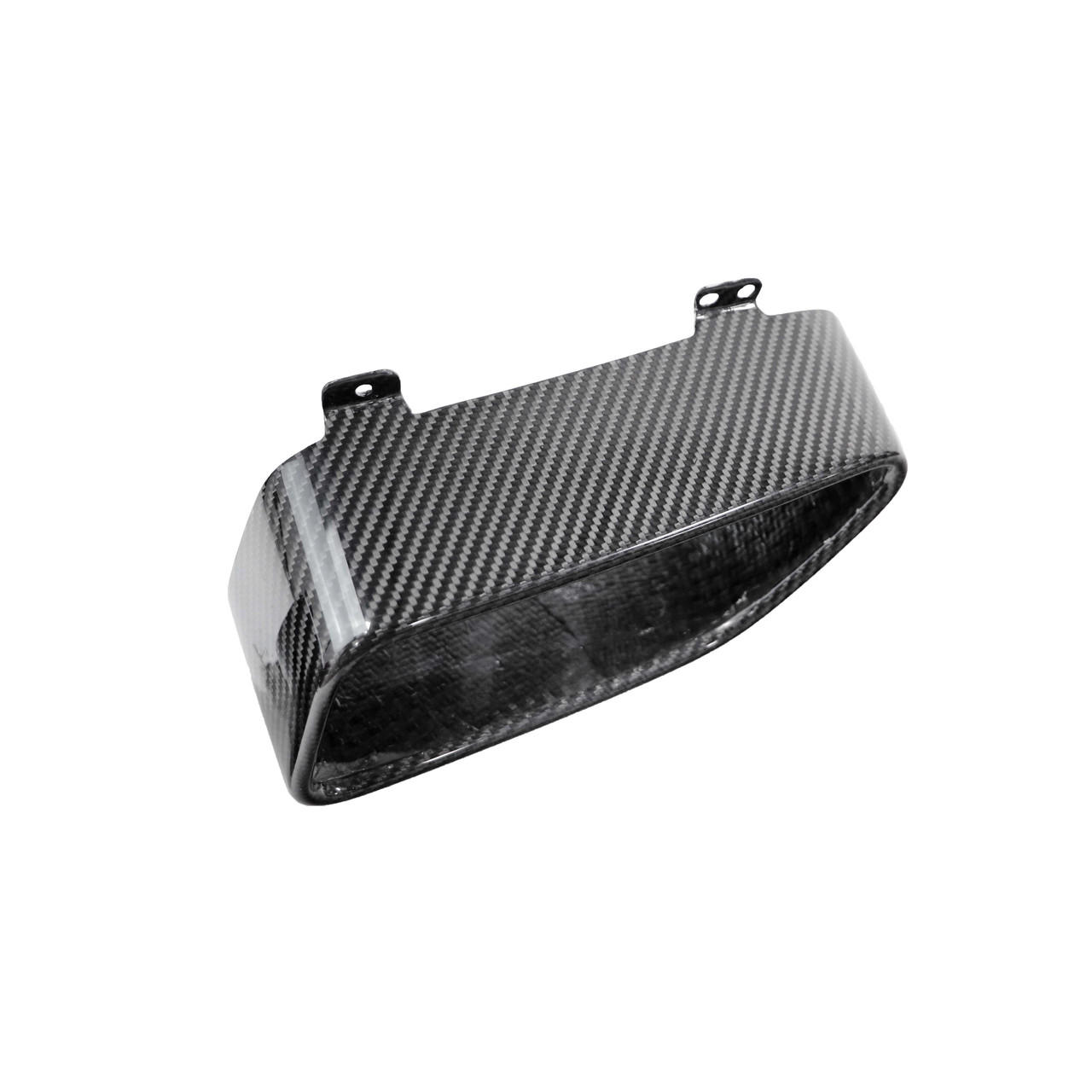 Fabspeed Carbon Fiber Silver Mesh Tail Pipe Tips - McLaren MP4-12C/650S (FS-CF-MCL-TMFSM-12C)
