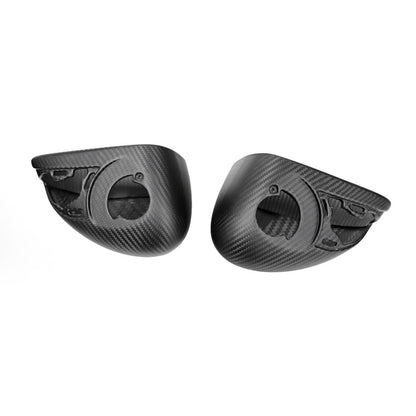 Fabspeed Carbon Fiber Mirror Housings with Matte Finish - McLaren 720S (FS-CF-MCL-720MMH)