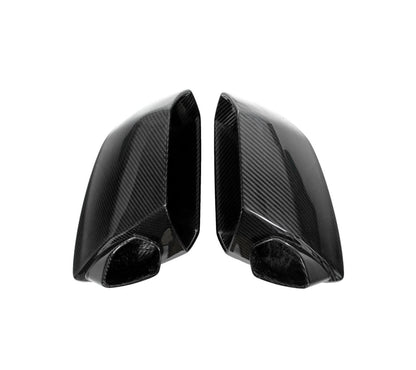 Fabspeed Carbon Fiber Outer Mirror Casing Replacements With Bases - Lamborghini Huracan (FS-CF-LAM-HUOMH)