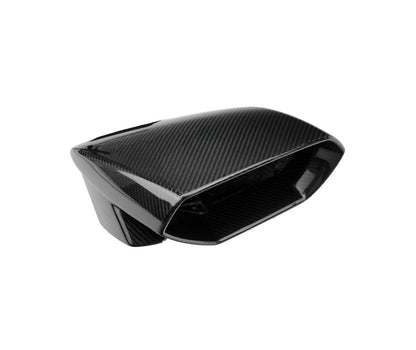 Fabspeed Carbon Fiber Outer Mirror Casing Replacements With Bases - Lamborghini Huracan (FS-CF-LAM-HUOMH)