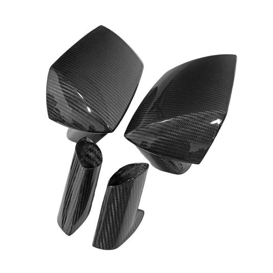 Fabspeed Carbon Fiber Mirror Housings and Bases - Lamborghini Aventador (FS-CF-LAM-AVMH)