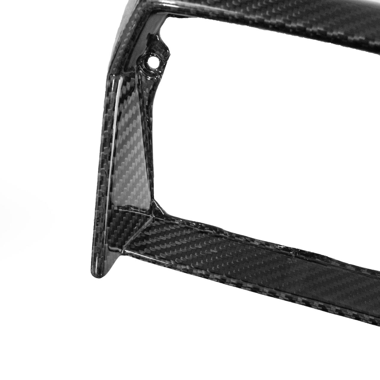 Fabspeed Carbon Fiber Center Console Navigation Screen Outer Panel - Lamborghini Aventador (FS-CF-LAM-AVRDTO)