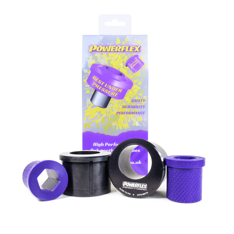 BMW (PFF5-5601GM3BLK) Front Wishbone Rear Bush, Caster Offset