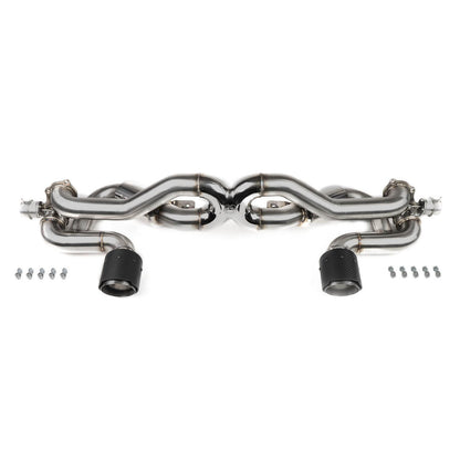 Fabspeed Porsche 718 GT4 / GTS / Spyder Valvetronic X-Pipe Exhaust System 2020 Onwards (FS.POR.718GT4.VLVXXX)