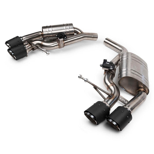 Fabspeed Porsche Macan S / GTS / Turbo Valvetronic Exhaust System 2018 Onwards (FS.POR.19MCNV6.VLVX)