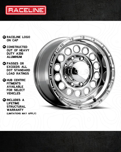 Raceline Wheel (887-Rockcrusher) Polished Finish
