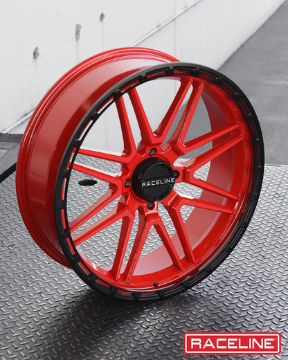 Raceline Wheel (A11R-KrankXL) Gloss Red Finish