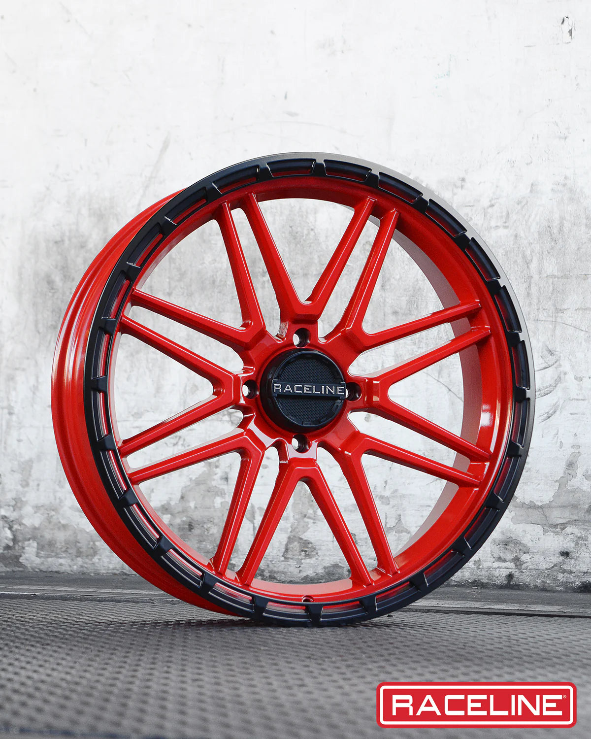 Raceline Wheel (A11R-KrankXL) Gloss Red Finish