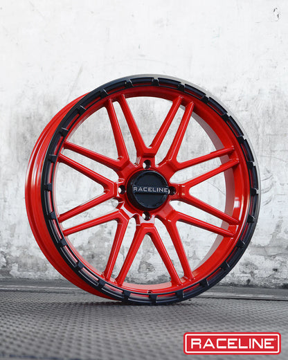 Raceline Wheel (A11R-KrankXL) Gloss Red Finish