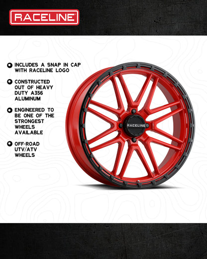 Raceline Wheel (A11R-KrankXL) Gloss Red Finish