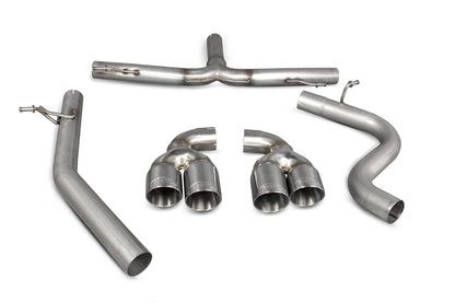 Audi Tt Mk2 2.0 TDI Quattro  (Not Cabriolet) Cat-Back System (SAU025)