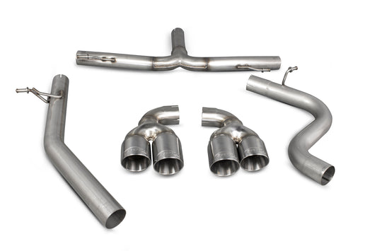 Audi Tt Mk2 2.0 TDI Quattro  (Not Cabriolet) Cat-Back System (SAU025)