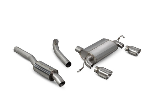 Audi Tt Mk1 Quattro 180 & 225 Bhp Resonated Cat-Back System (SAU040)