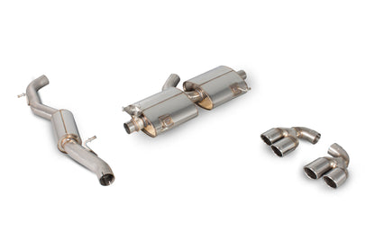 Audi S1 2.0 TFSI Quattro Resonated Cat-Back System With Electronic Valves (SAU045)