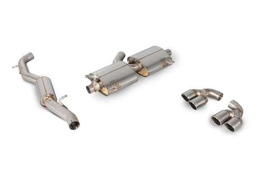 Audi S1 2.0 TFSI Quattro Resonated Cat-Back System With Electronic Valves (SAU045)
