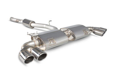 Audi S1 2.0 TFSI Quattro Resonated Cat-Back System With Electronic Valves (SAU045)