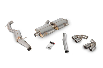 Audi S1 2.0 TFSI Quattro Resonated Cat-Back System Without Valves (SAU047)