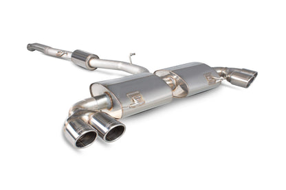 Audi S1 2.0 TFSI Quattro Resonated Cat-Back System Without Valves (SAU047)